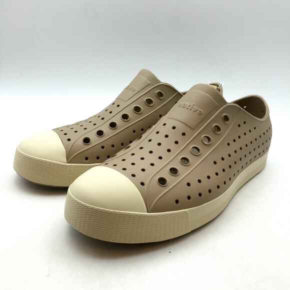 Native Mens Jefferson EVA Slip On Sneaker Shoes US 10 EU 44 Brown Tan NIB main image 8